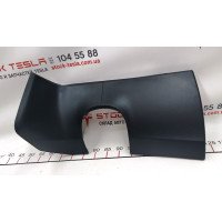 26 Накладка декоративная под руль левая NAPPA GRAIN PUR MAMMOTH Tesla model X S REST 1002405-01-H